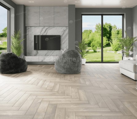 SPC ламинат Alpine Floor Parquet light ДУБ НАТУРАЛЬНЫЙ ОТБЕЛЕННЫЙ ЕСО 13-5